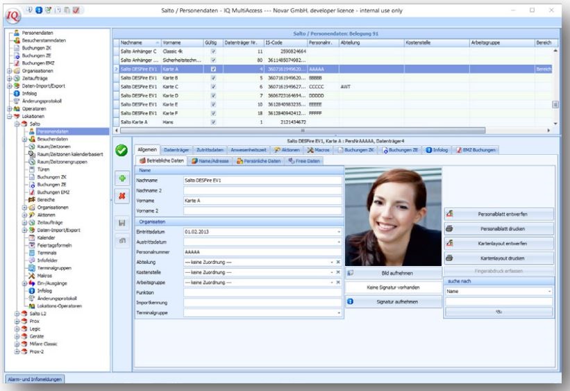 Licence pro IQ MutliAccess - funkce Access Control