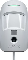 Ajax MotionCam Fibra White drátový PIR detektor s foto verifikací poplachu