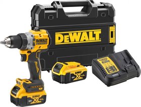 DeWALT 18V XR bezuhlíková příklep.vrtačka 2x aku 5,0 Ah, 90/34 Nm, 0-2000 ot./mi