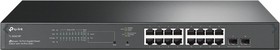 18 portový gigabit PoE+ L2 smart switch (16xPoE+ a 2x SFP slot), rack