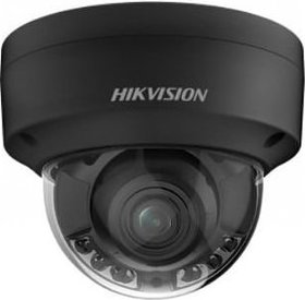 IP dome kamera, 8MP, MZVF, 2.8-12, WDR, hybridní světlo 40m, VCA, IP67, černá