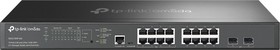 Switch PoE+ Omada 16x2,5 GBase-T + 2x10GE SFP+, 240W, řízený