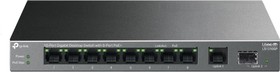 10 port POE+ gigabit unmanaged switch, 802.3af/at na 8 portech+1xSFP, desktop