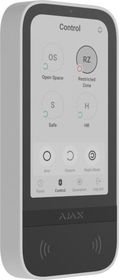 Ajax KeyPad TouchScreen (8EU) black - bezdrátová dotyková klávesnice černá