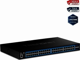 Switch 52-port Gigabit Web Smart, 48xGE + 4x10G SFP+ sloty
