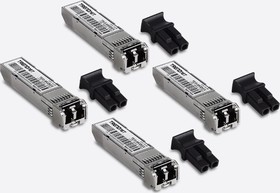 SFP Multi-Mode LC modul (550m), 4-pack
