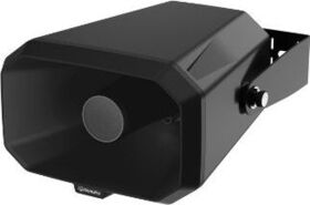 Síťový reproduktor - tlampač, zesilovač 10W, VoIP, PoE, IP66, černý