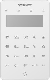 AX Hybrid PRO LCD klávesnice s dotykovými číselnými klávesami, 2 vstupy/1 výstup