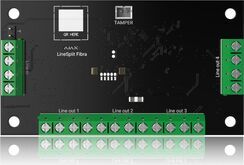 Ajax LineSplit Fibra ASP - Modul pro rozdělení jedné linky Fibra na čtyři