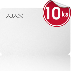 Ajax Pass white 10ks - šifrovaná bezkontaktní karta