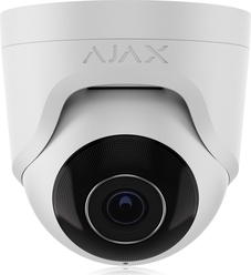 Ajax TurretCam (8 Mp/2.8 mm) white - IP kamera s rozlišením až 3840 × 2160 px