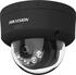 IP dome kamera, 4MP, 2.8mm, WDR, hybridní světlo 30m, audio, VA, IP67, černá