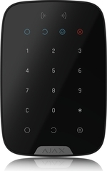 AJAX Superior KeyPad Plus Jeweller, černá bezdrátová dotyková klávesnice