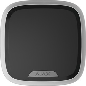 Ajax Superior StreetSiren Plus Jeweller, černá bezdrátová venkovní siréna