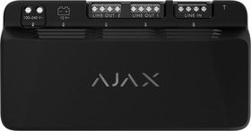 Ajax Superior LineSupply (75W) Fibra, doplňkový napájecí zdroj, černý