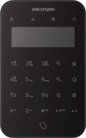 AX PRO bezdrátová LCD klávesnice černá s LED indikací stavu systému