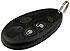 3 Channel Wireless Key-Fob Transmitter with 4 operating buttons