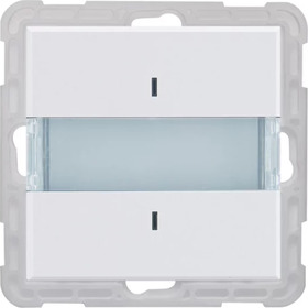 KNX BT-Bustaster 2 tlačítka, 2 světla (KNX Bustaster 2 fach Nova Reinwei)