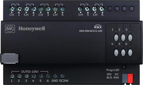 Modul s 6 analogovými výstupními kanály 0/1-10 V a příslušnými spínacími výstupy