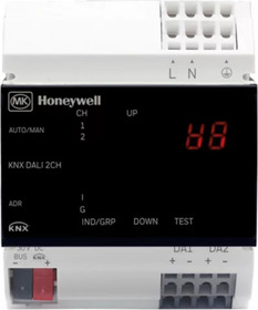 2 kanálová DALI brána pro osvětlovací aplikace s KNX (KNX DALI Gateway 2Channel)