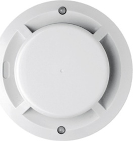 Intrinsically safe photoelectric smoke detector, white colour.
