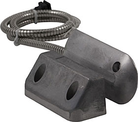 MG kontakt bránový, m=55mm, hliník, 4-drôt 0,62m armovaný, EN st2