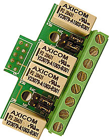 Plug in relay module with 4 relays to GVM16 (max 4 GRM4 per 1 GVM16)