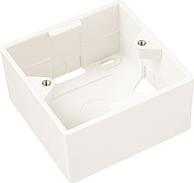 Krabice - box bílá pod zásuvku SX9