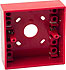 Surface Mounting Box, red