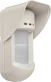 Venk. duální (PIR+MW) detektor, det. char. 15 m / 90°, mont. v. 1,0 - 2,7 m, AM