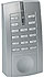 IK3-Reader with numeric keypad, white aluminium IK3-Reader with numeric keypad, white aluminium