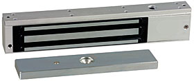 Zámek 300kg,12/24V 5,8W monit. uzavření dveří s LED indikací, povrchová montáž