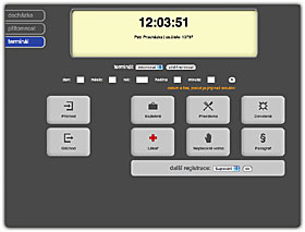 Virtuální docházkový terminál pro program PowerKey do 70 osob
