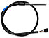 Stainless steel low temp (blue) thermistor probe -50° to +70°C