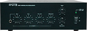 Mixážní zesilovač, 65 W / 100 V, 4 vstupy
