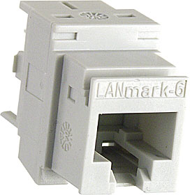 Snap-In CAT6, LANmark-6 Evo, UTP pro vodič typu drát