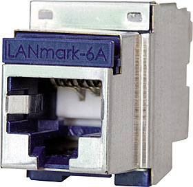 Snap-in LANmark-6 10G CAT6 STP pro vodič typu drát
