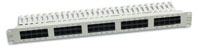 Patch panel CAT3 telefonní, 50 portů RJ45, 1U