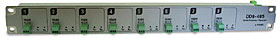 Rozbočovač sběrnice RS485, 1 vstup / 8 výstupů, 24V, Rack