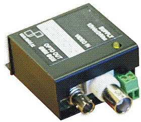 Vysílač video/optika, 1x video / 1x opt. vlákno, ST, MM, 12V/24V, Box