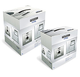 BUS2 City, barevný video kit pro 1 účastníka s videtelefonem Loft