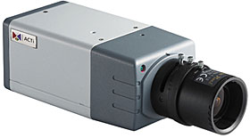 IP box kamera, barevná, SXGA, 1.3MP, f=4.2mm