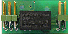 Relay card, 1 output, for RF 4I/O wireless module