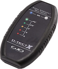 D-TectRS - testér pre meranie sily VF signálu detektorov D-TectX