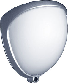 Mini Opal - venkovní PIR detektor, det. char. 30 x 30 m, stříbrná barva