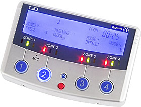 DygiZone - 4 zone digital lighting controller & enunciator