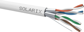 Instalační kabel Solarix CAT6A STP LSOH Dca-s1,d2,a1 500m/cívka SXKD-6A-STP-LSOH