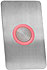 Piezo REX switch, wide faceplate, relay, LED indication