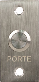 Stainless steel plate & push button, NO&NC contacts