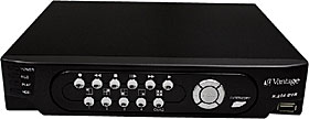 DVR 4 vstupy, HDD 250GB, 100obr./s, H.264